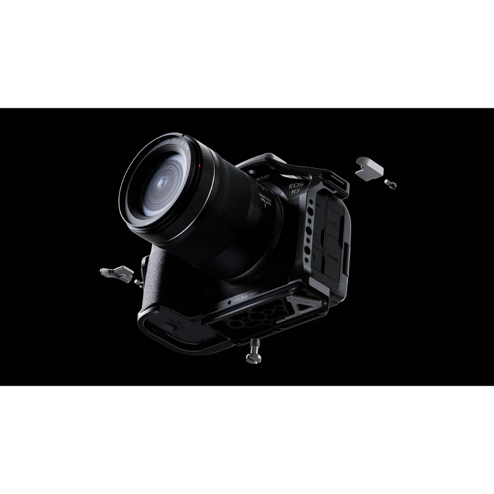Tilta Half Camera Cage for Canon R5 Mark II (Black) - Image 5