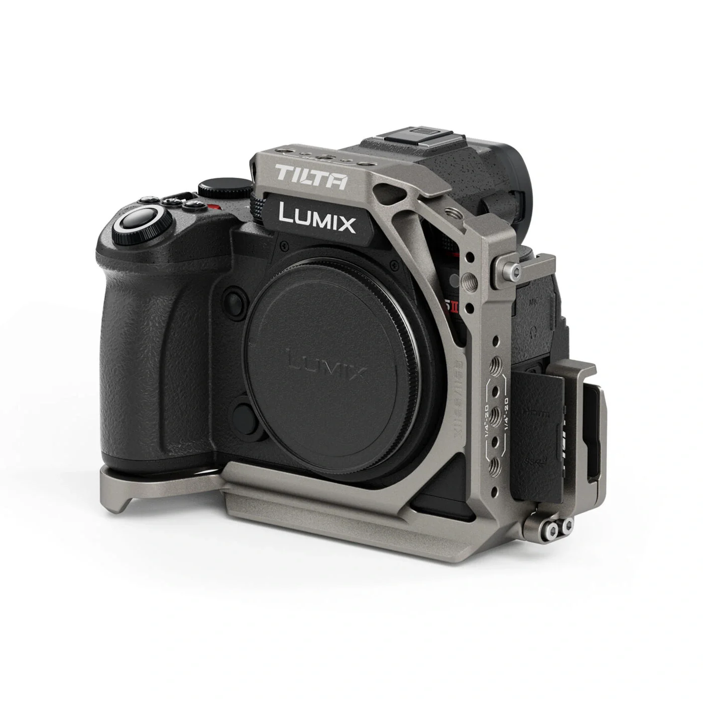 Tilta Half Camera Cage for Panasonic S5 II/IIX - Titanium Gray - Image 2