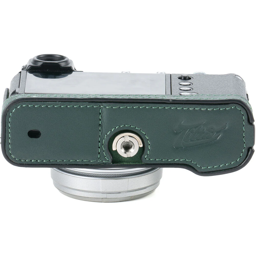 Tilta Leather Camera Case for Fujifilm X100VI (Green) - Image 4
