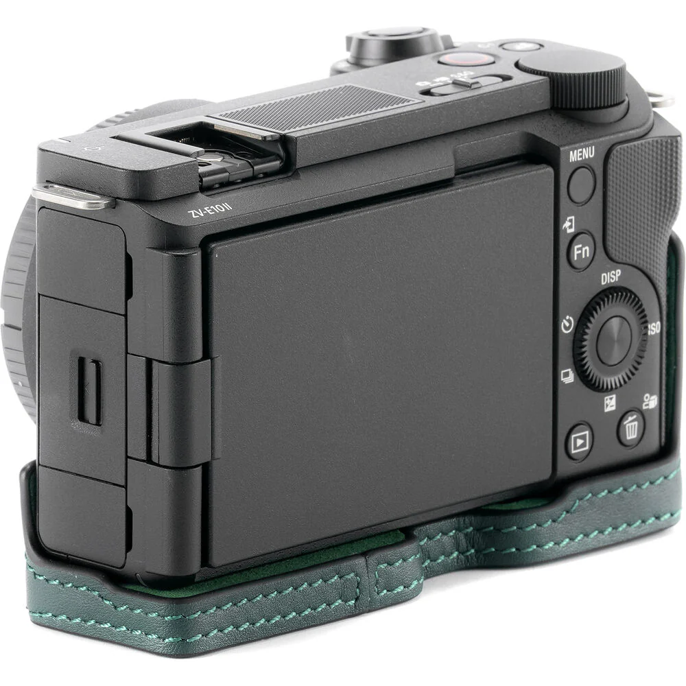 Tilta Leather Camera Case for Sony ZV-E10 II (Green) - Image 3
