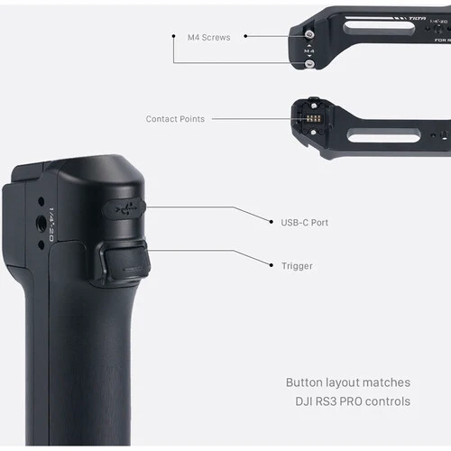 Tilta Lightweight Rear Operating Control Handle for DJI Ronin - Image 8