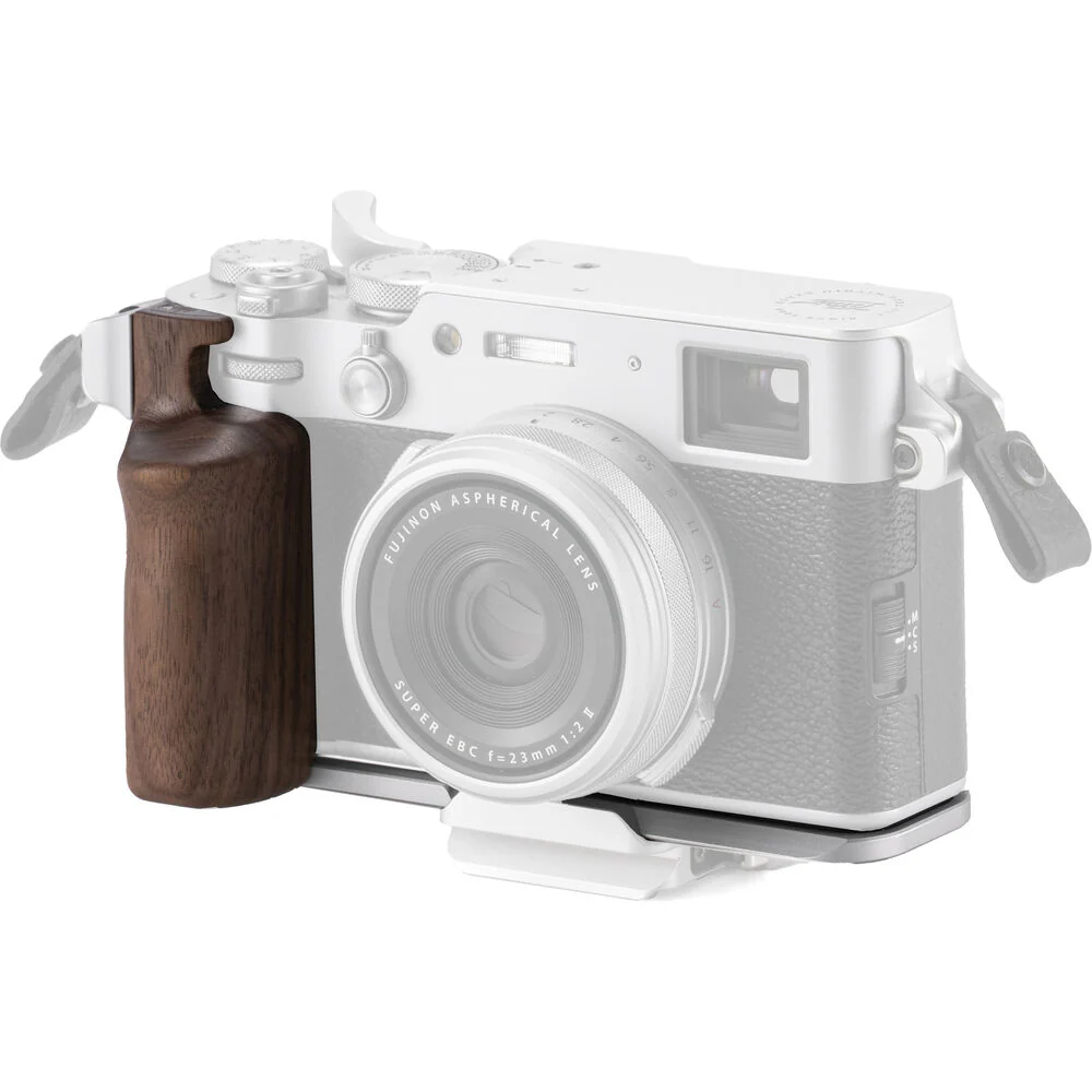 Tilta Mounting Baseplate with Wooden Grip for Fujifilm X100VI - Image 4