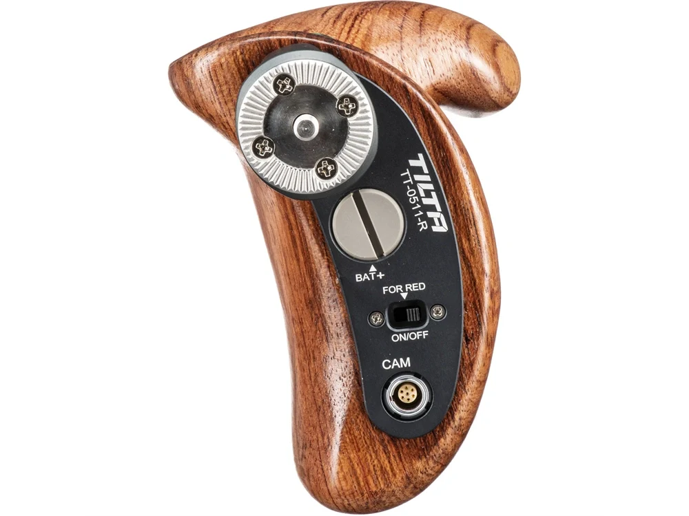 Tilta Right Side Wooden Handle with R/S Button for Sony A7/A9 Series - Image 2