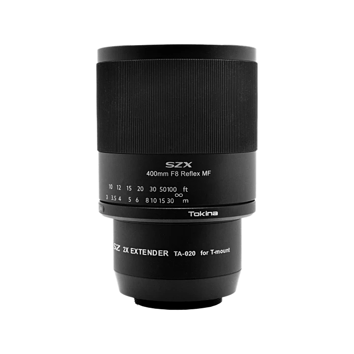 Tokina SZX 400mm & 2x Extender KIT MF Sony E Lens