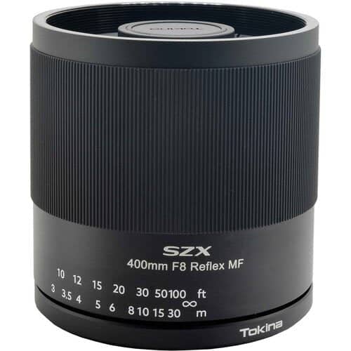 Tokina SZX 400mm f/8 Reflex MF Lens for Micro Four Thirds