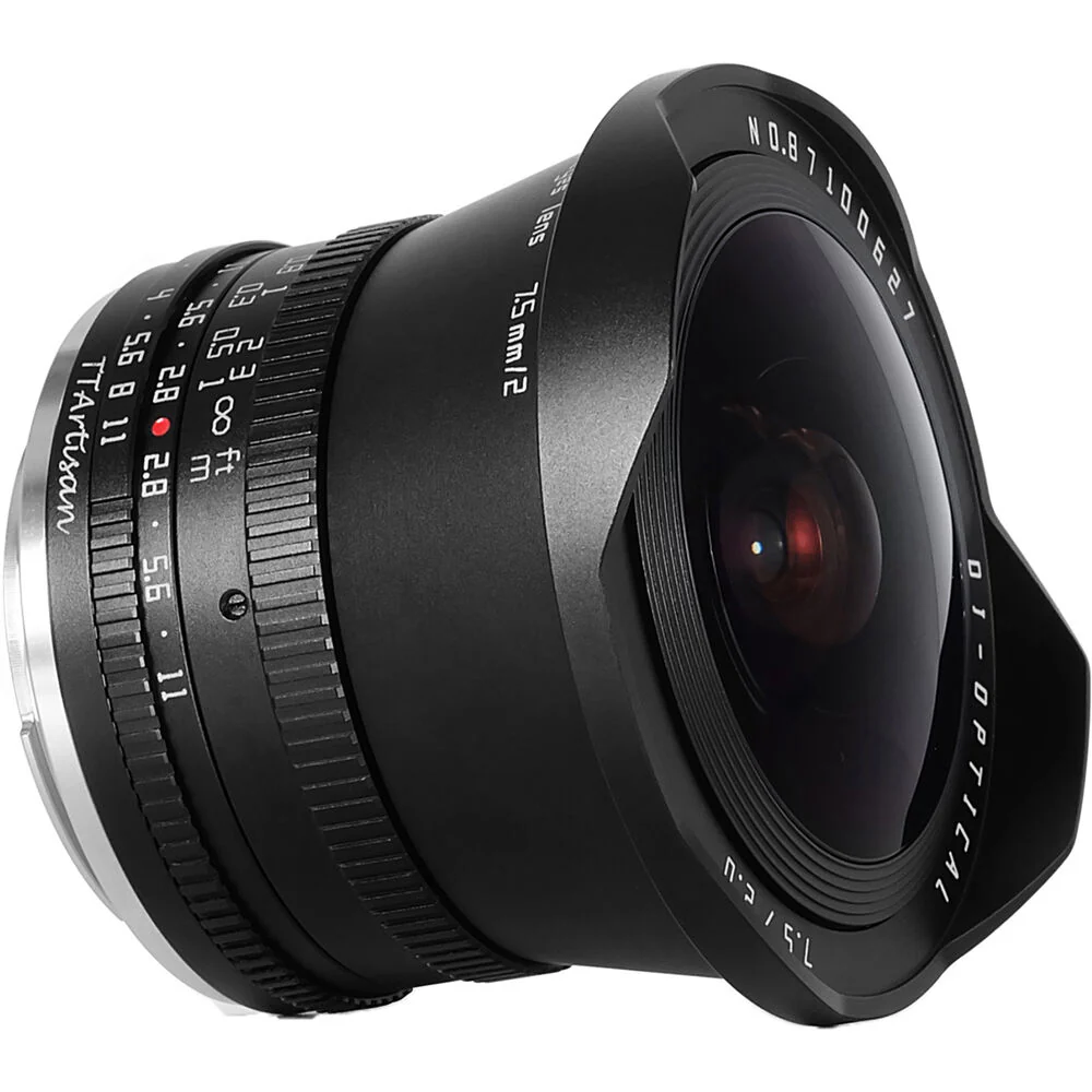 TTArtisan 7.5mm f/2 Fisheye Lens Black - Image 4