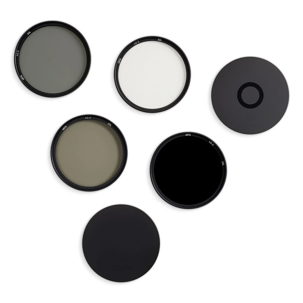 Urth UV, Circular Polarizing (CPL), ND8, ND1000 Lens Filter Kit (Plus+)