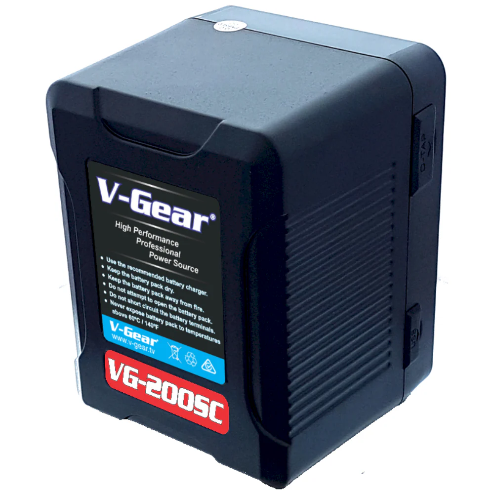 V-Gear VG-200SC Hi-Performance Compact V-Lock Battery