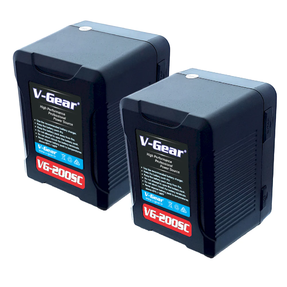 V-Gear VG-200SC Hi-Performance Compact V-Lock Battery - Image 2