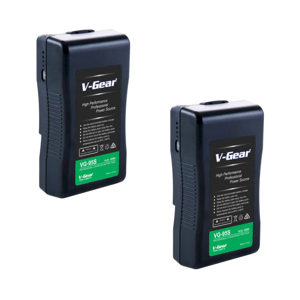 V-Gear VG-95S V-Mount 14.8V 95Wh Li-ion Rechargeable Battery - Image 2