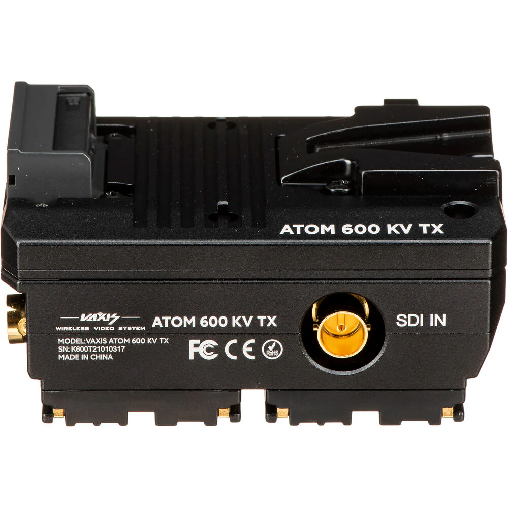 Vaxis ATOM 600 KV Wireless TX/RX Kit for RED KOMODO (V-Mount, Black) - Image 7