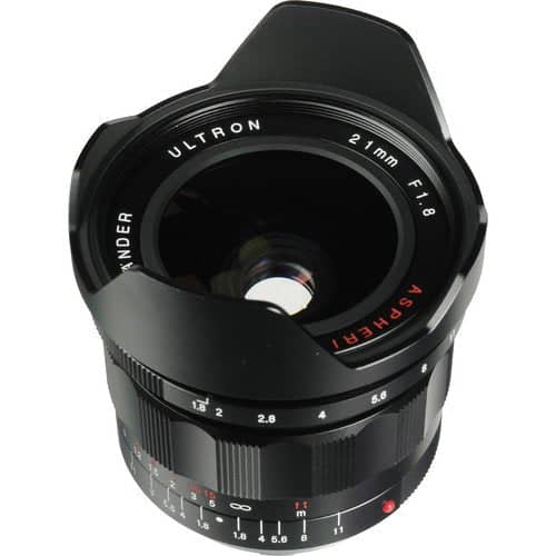 Voigtlander 21mm f1.8 Ultron Black Aspherical Lens - M Mount - Image 4