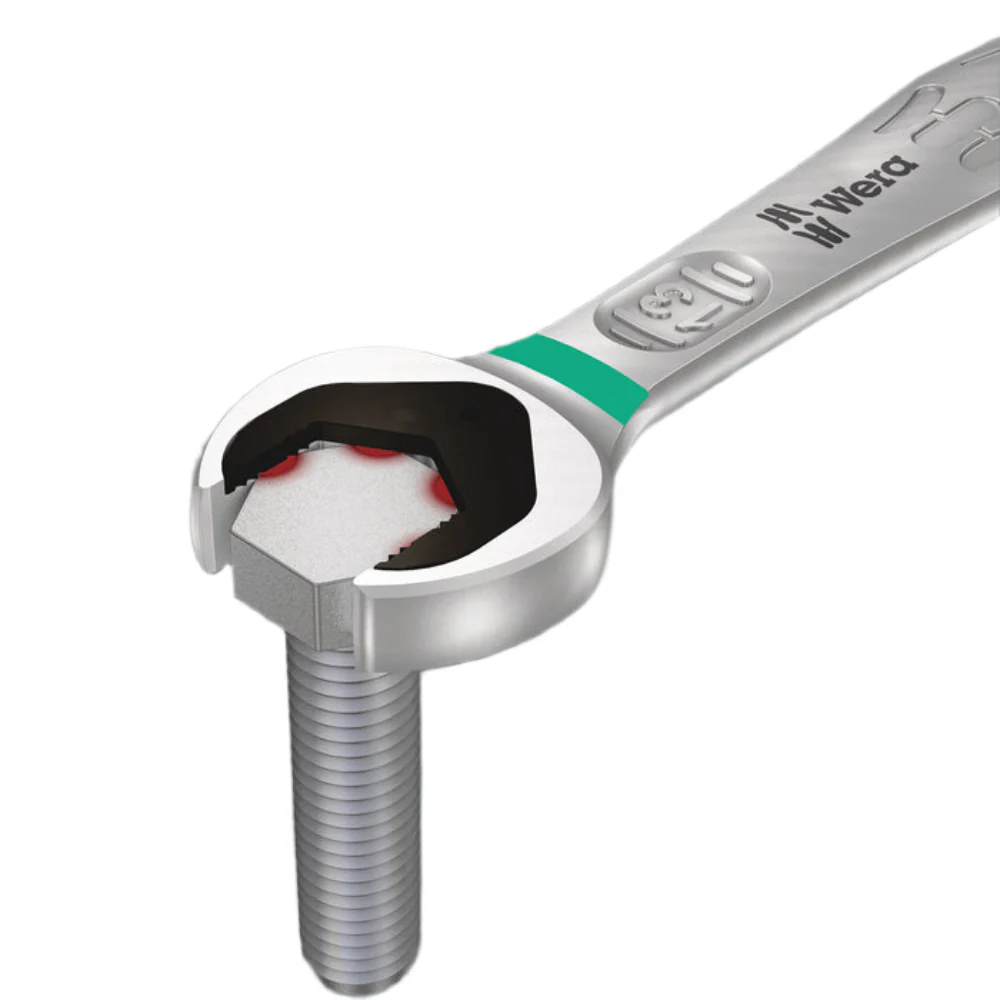 Wera 9630 Magnetic Rail 6000 Joker 1 Combination Spanner Set 11 Peice - Image 2