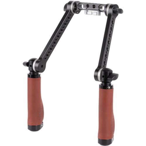 Wooden Camera Rosette Handle Kit (Brown Leather) - Image 3