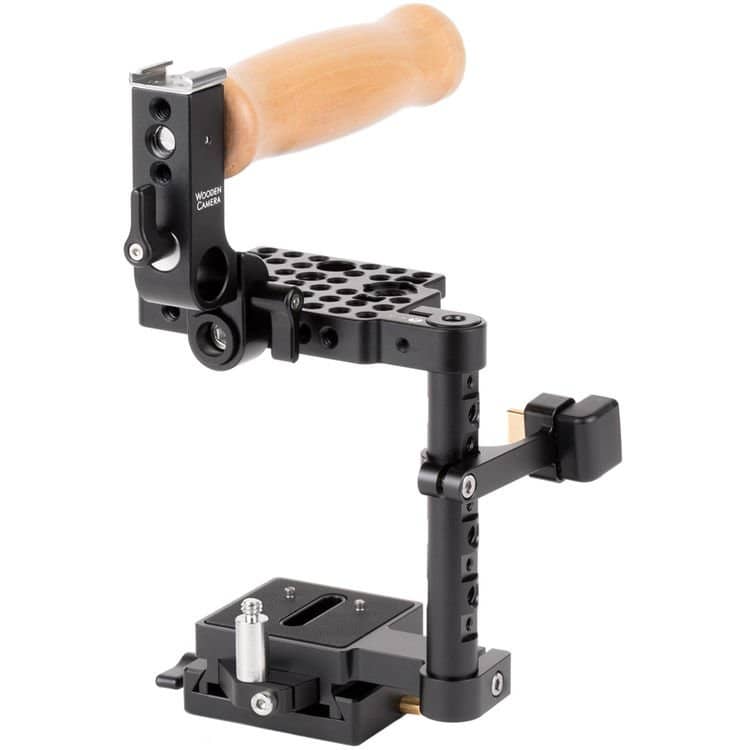 Wooden Camera Unified BMPCC4K Camera Cage (Wooden Handle) - Image 6