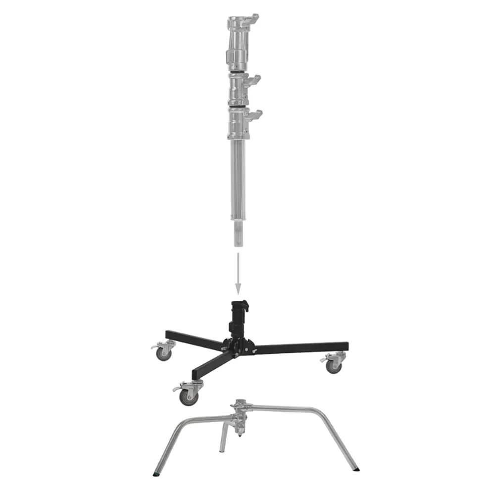 Xlite 1m Three Section Extension for HD Stand - Image 4