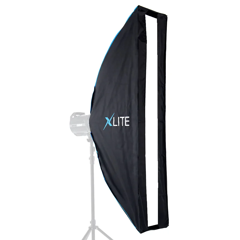 Xlite 30 x 140cm Umbrella Strip Softbox with Grid/Mask - Image 3