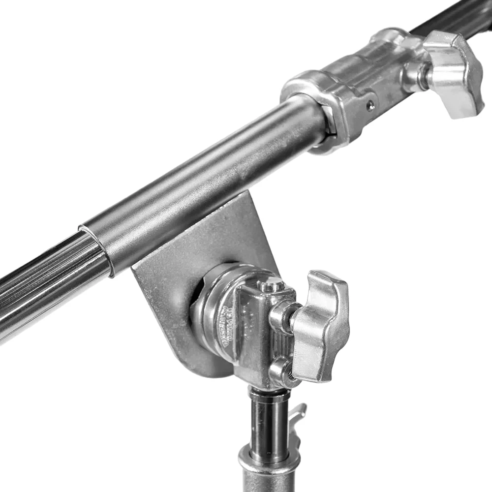 Xlite HD Steel Silver Boom Arm Kit Includes Silver Grip - Image 2
