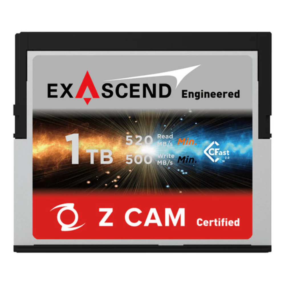 Z CAM Exascend CFast 2.0 520MB/s Memory Card - Image 2