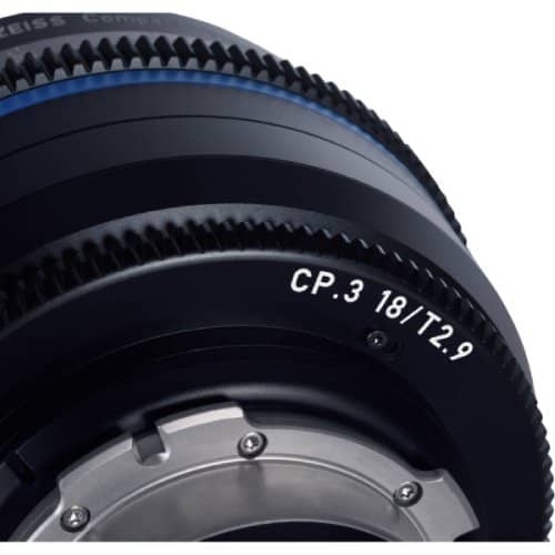 Zeiss CP.3 18mm T2.9 Feet Compact Prime Cine Lens for PL Mount - Image 3