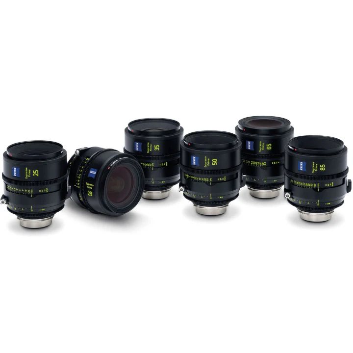 Zeiss Supreme Prime Feet Lens Set PL Mount (25mm, 29mm, 35mm, 50mm, 85mm, 100mm) - Image 4