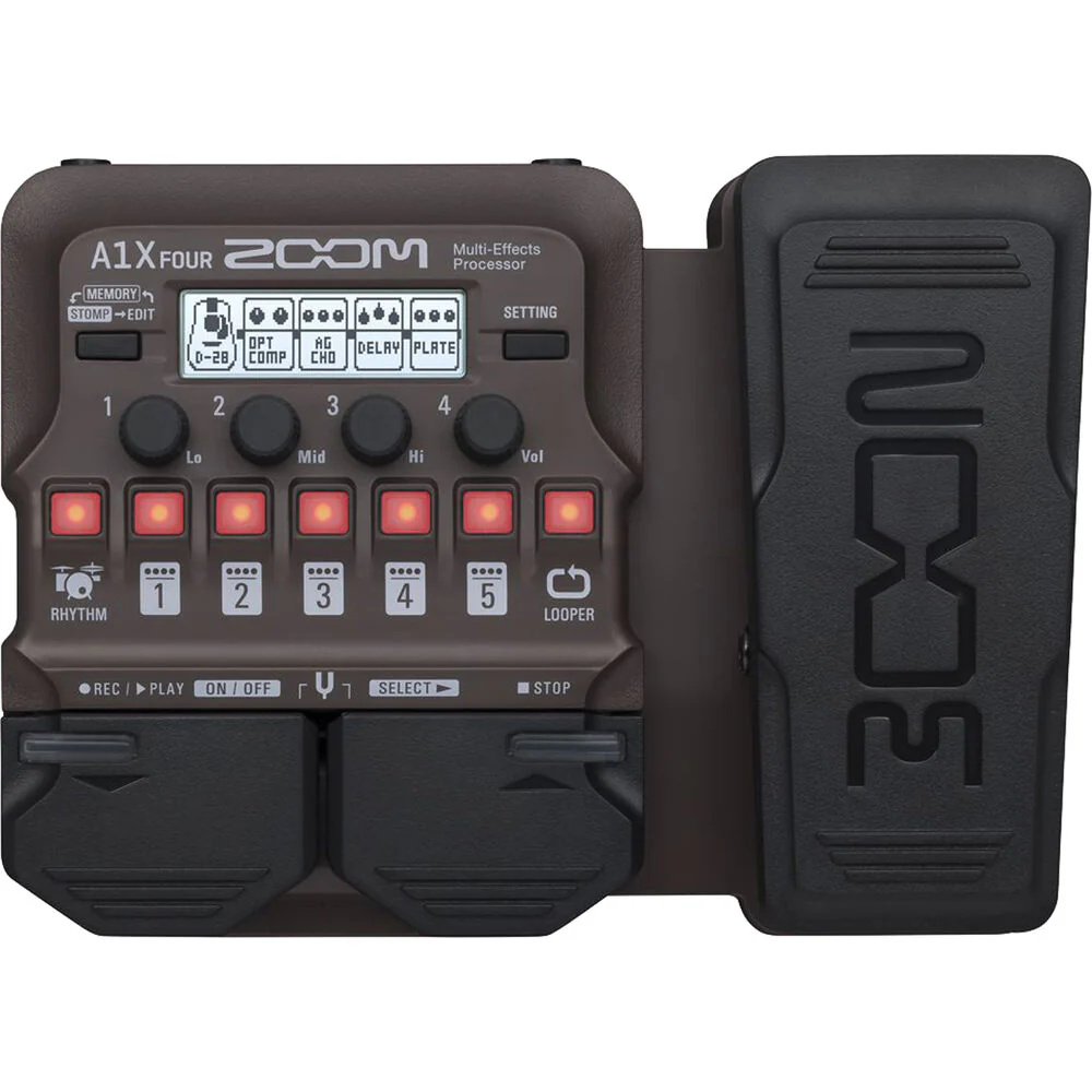 Zoom A1 Four Acoustic Multi-Effects Processor Pedal - Image 2