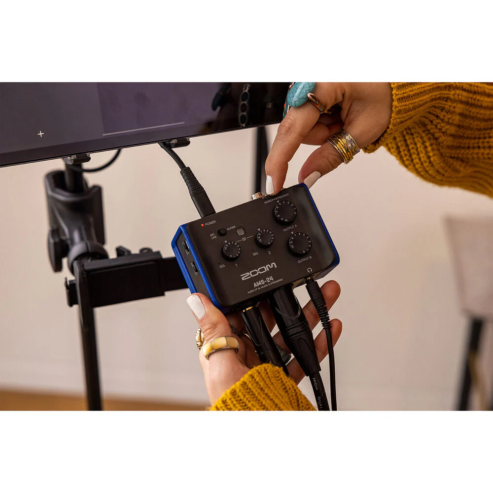 Zoom AMS-24 USB-C Audio Interface - Image 15
