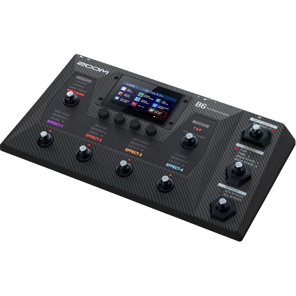 Zoom B6 Multi-Effects Processor for Electric Bass - Image 5