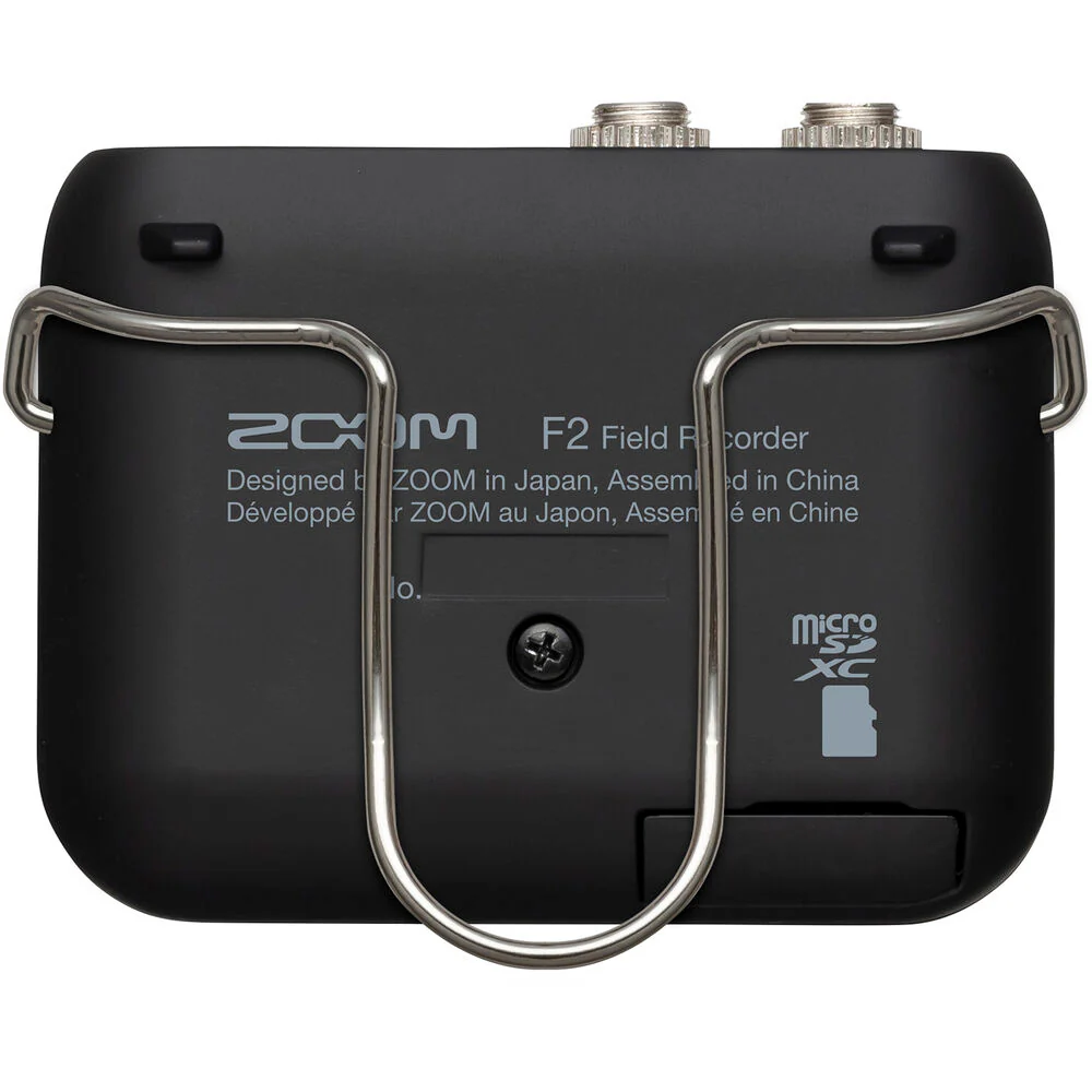 Zoom F2 Ultracompact Portable Field Recorder with Lavalier Microphone - Image 4