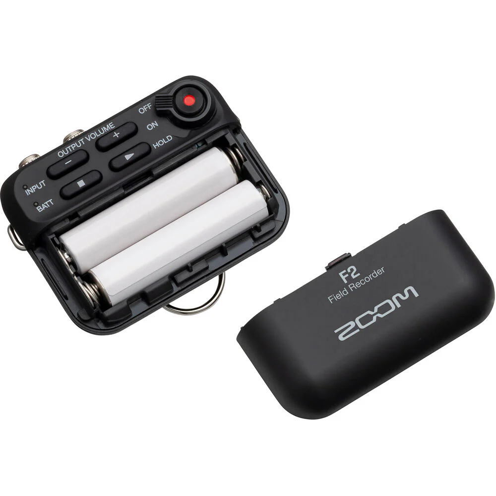 Zoom F2 Ultracompact Portable Field Recorder with Lavalier Microphone - Image 7