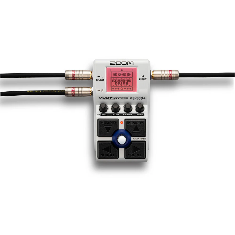 Zoom MS-50G+ MultiStomp Multi-FX Guitar Pedal - Image 4